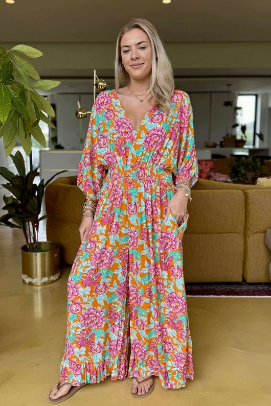 Made in Italy Chiquitita Jumpsuit Aperol /11 =